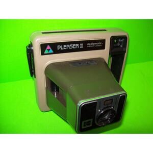 Kodak Camera Pleaser II Kodamatic Original Box Vintage Photographic Polaroid